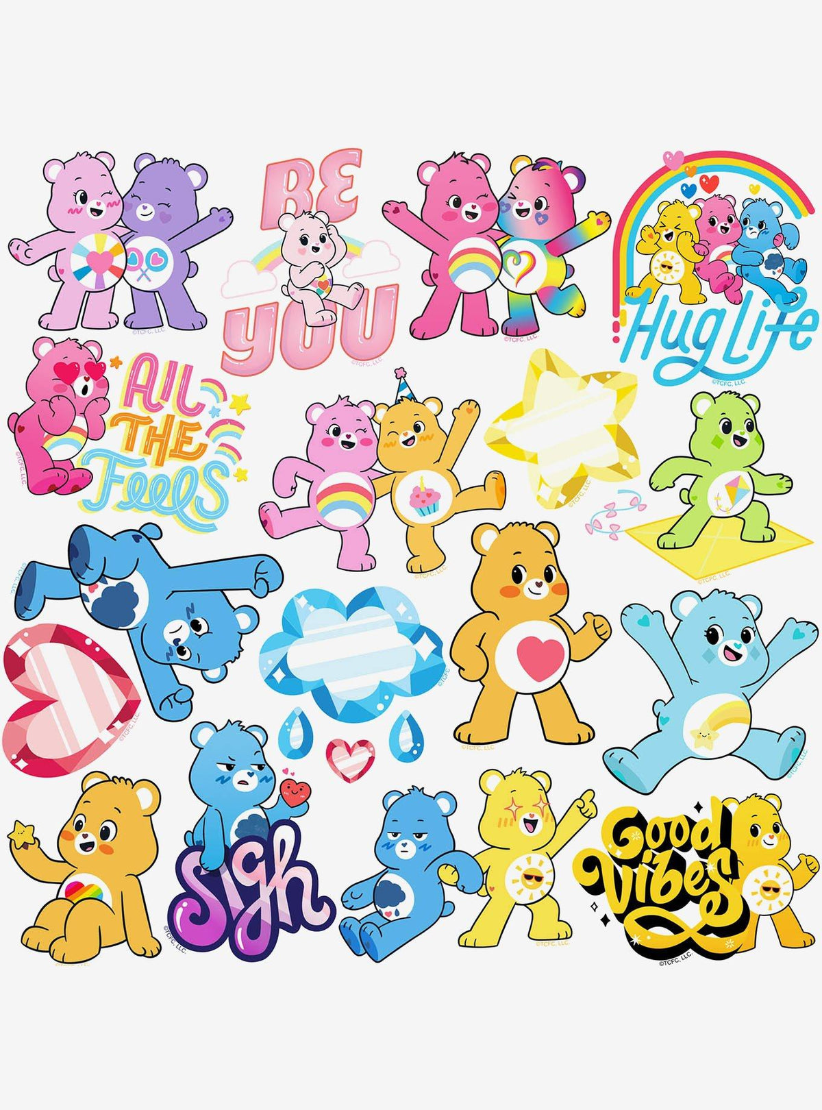 Care Bears: Unlock the Magic - Pack de 100 stickers