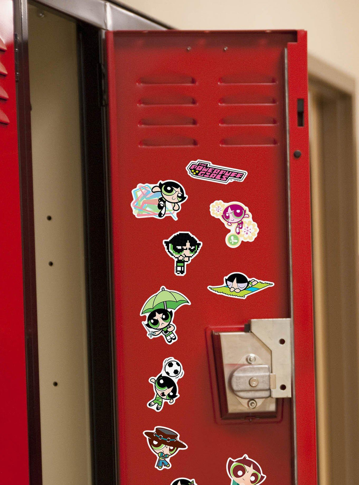 Pack de 100 stickers de Buttercup - The Powerpuff Girls