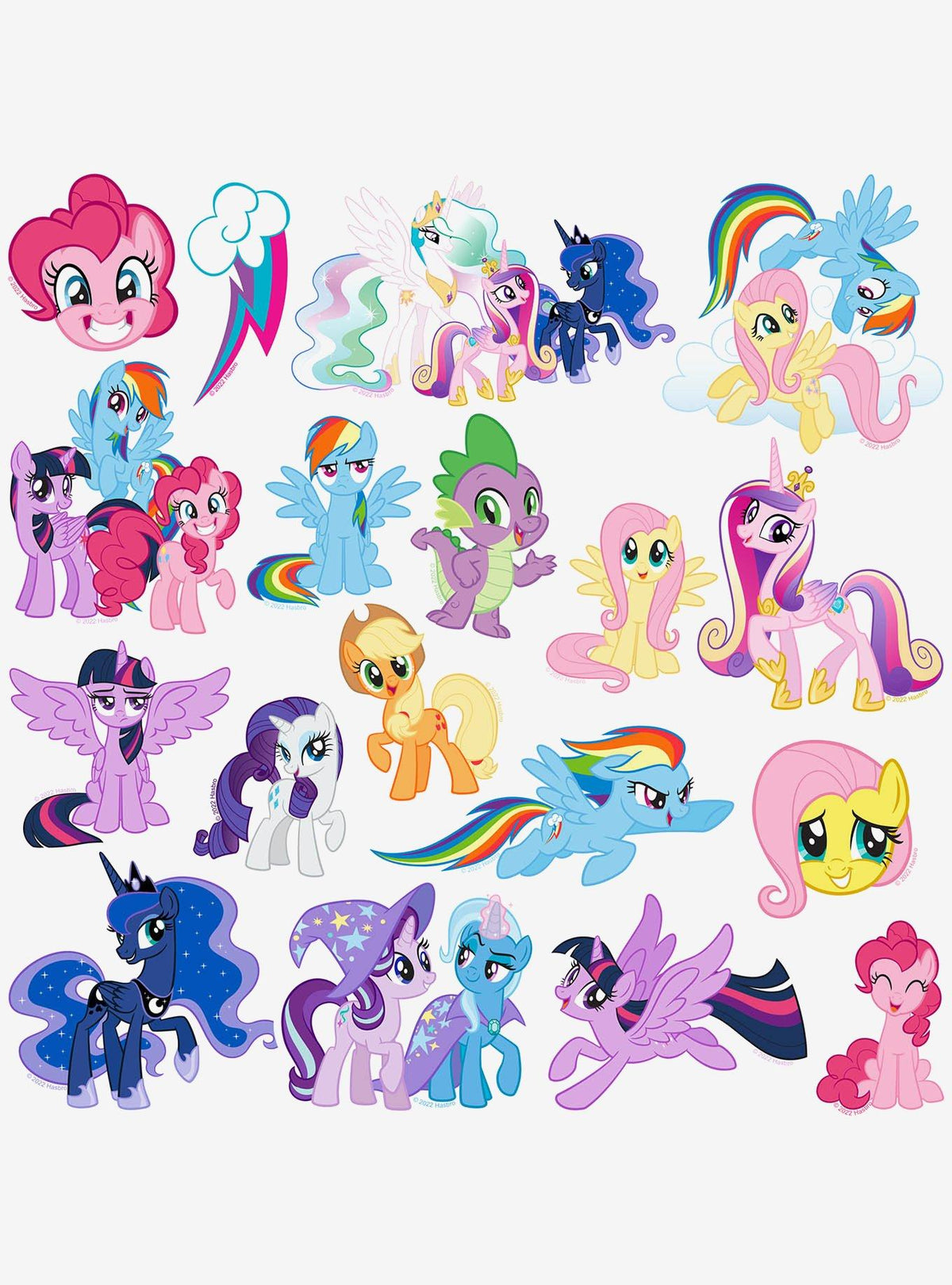 My Little Pony: Friendship Is Magic - Pack de 100 stickers