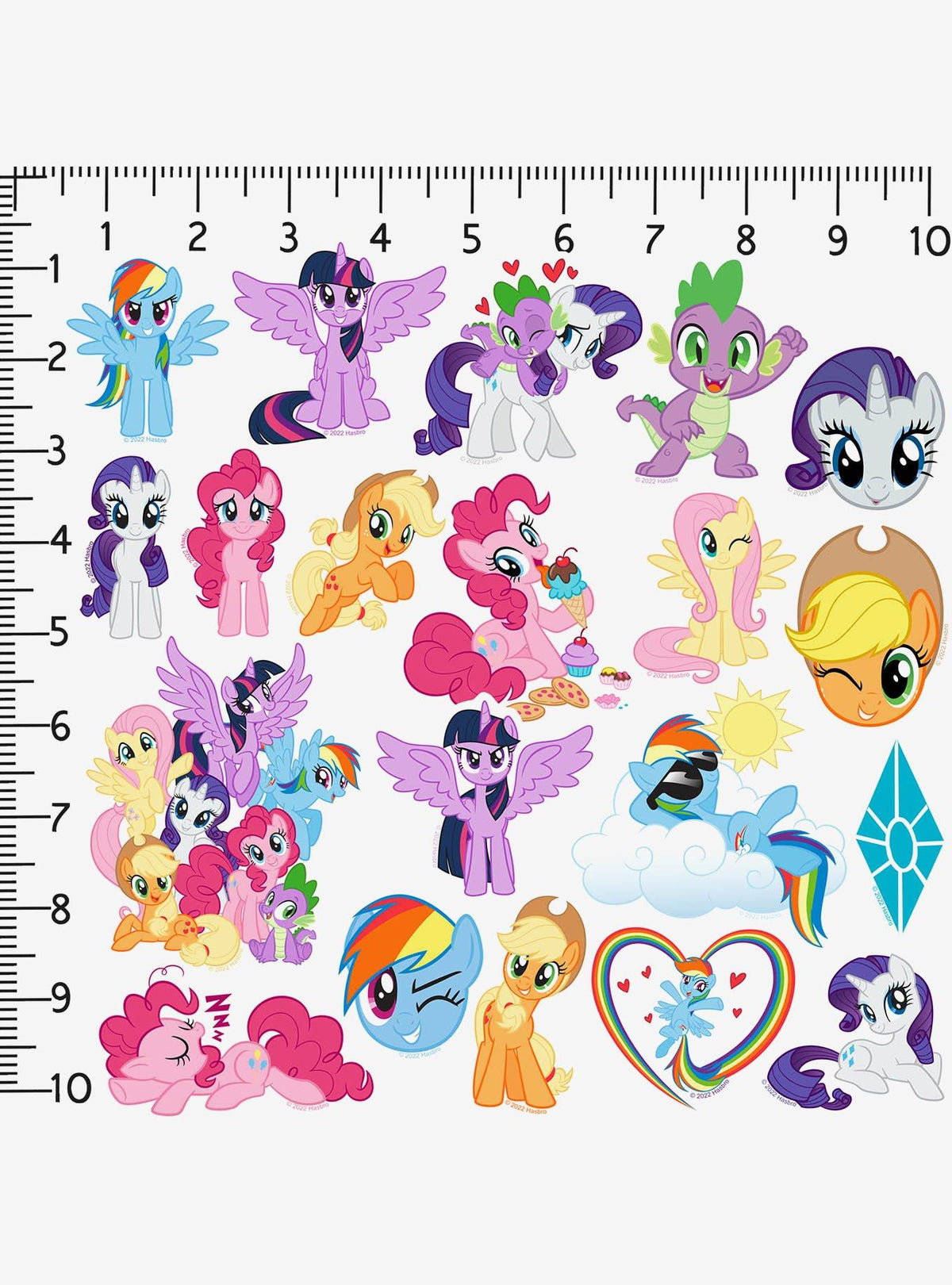 My Little Pony: Friendship Is Magic - Pack de 100 stickers