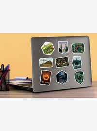 Pack de 100 stickers de lugares de El Señor de los Anillos
