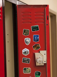 Pack de 100 stickers de lugares de El Señor de los Anillos