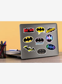 Pack de 100 stickers de logos de Batman