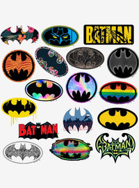 Pack de 100 stickers de logos de Batman