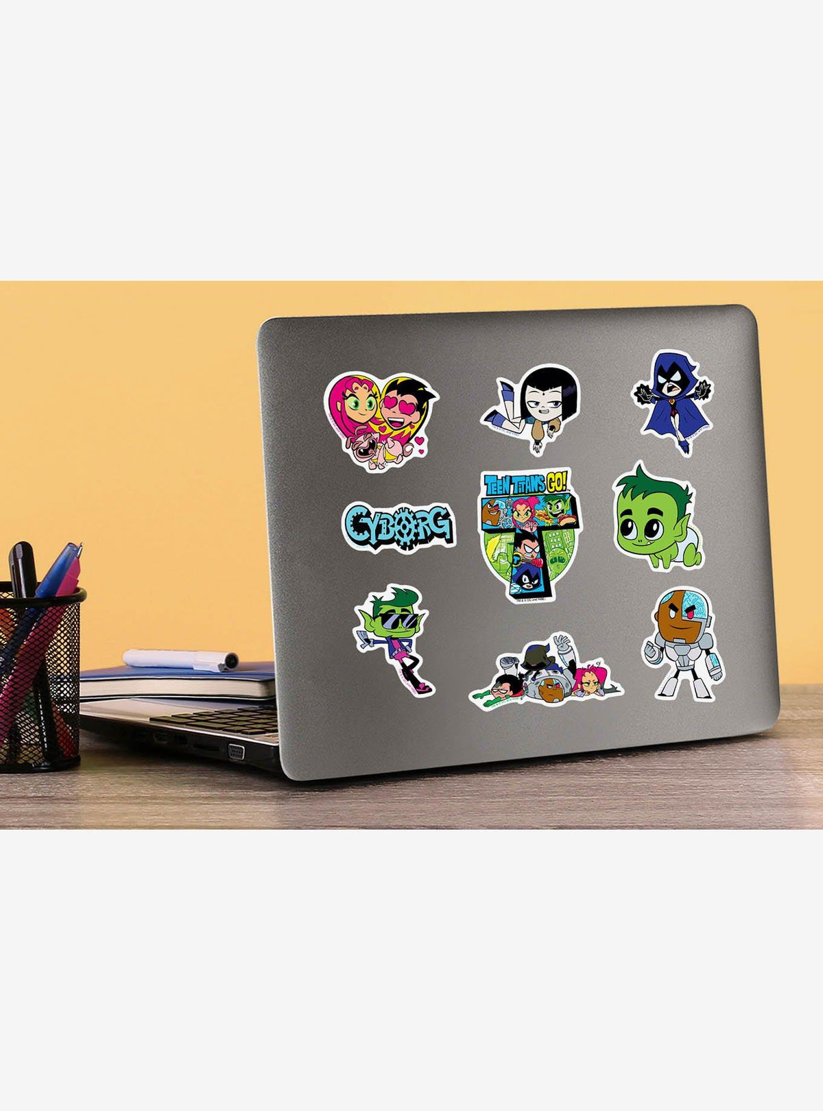 Teen Titans Go! Pack de 100 stickers de vinilo