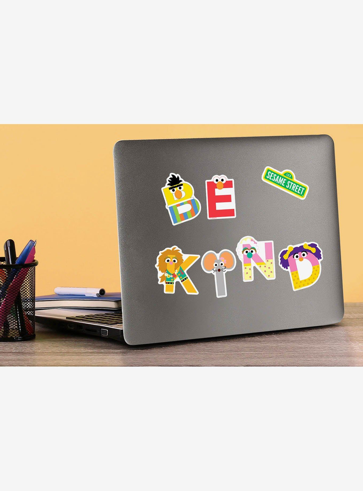 Set de 100 stickers del alfabeto de Sesame Street