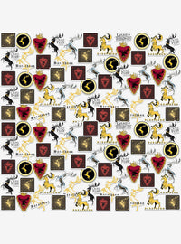 Pack de 100 stickers variados de la Casa Baratheon