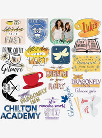 Pack de 100 stickers de Gilmore Girls