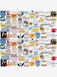 Pack de 100 stickers de Gilmore Girls
