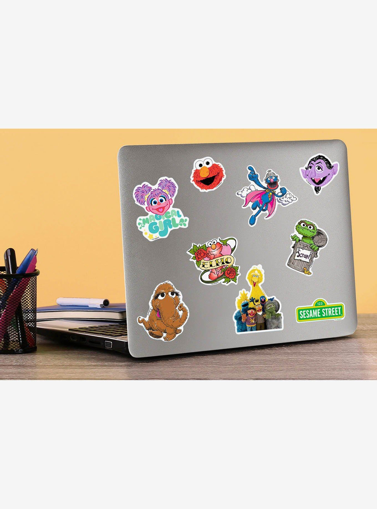 Pack de 100 stickers de Sesame Street
