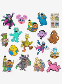 Pack de 100 stickers de Sesame Street