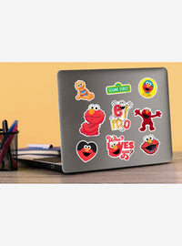 Pack de 100 stickers de Elmo - Sesame Street