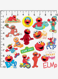 Pack de 100 stickers de Elmo - Sesame Street