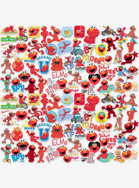 Pack de 100 stickers de Elmo - Sesame Street