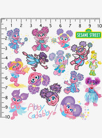 Pack de 100 stickers de Abby Cadabby - Sesame Street