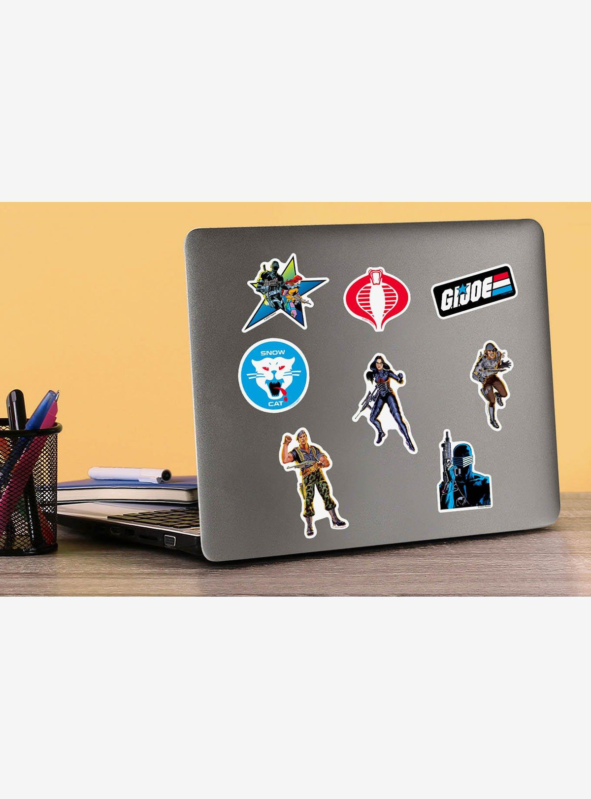 Pack de 100 stickers de vinilo retro de G.I. Joe