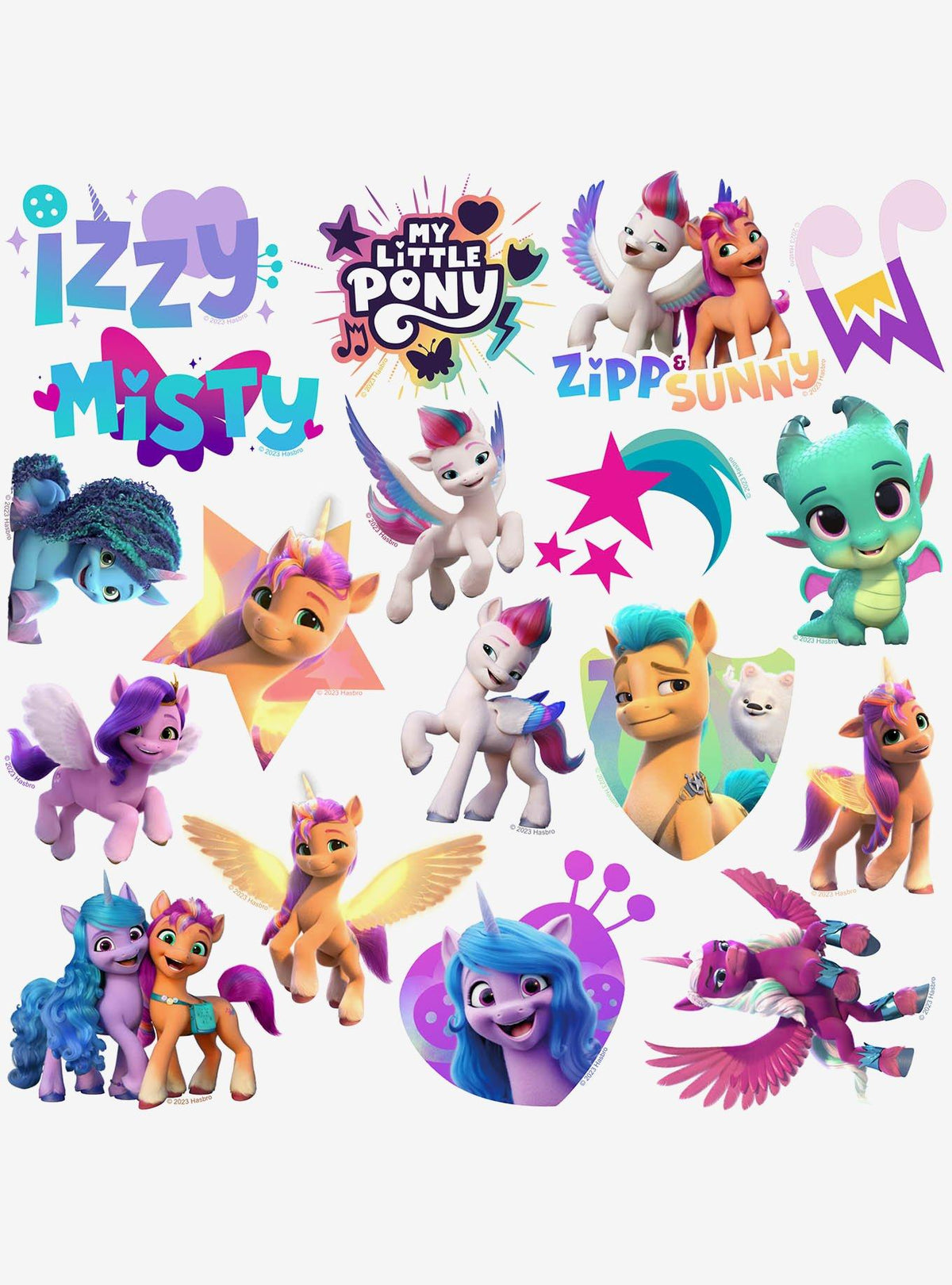 My Little Pony: Make Your Mark - Pack de 100 stickers · Space Store