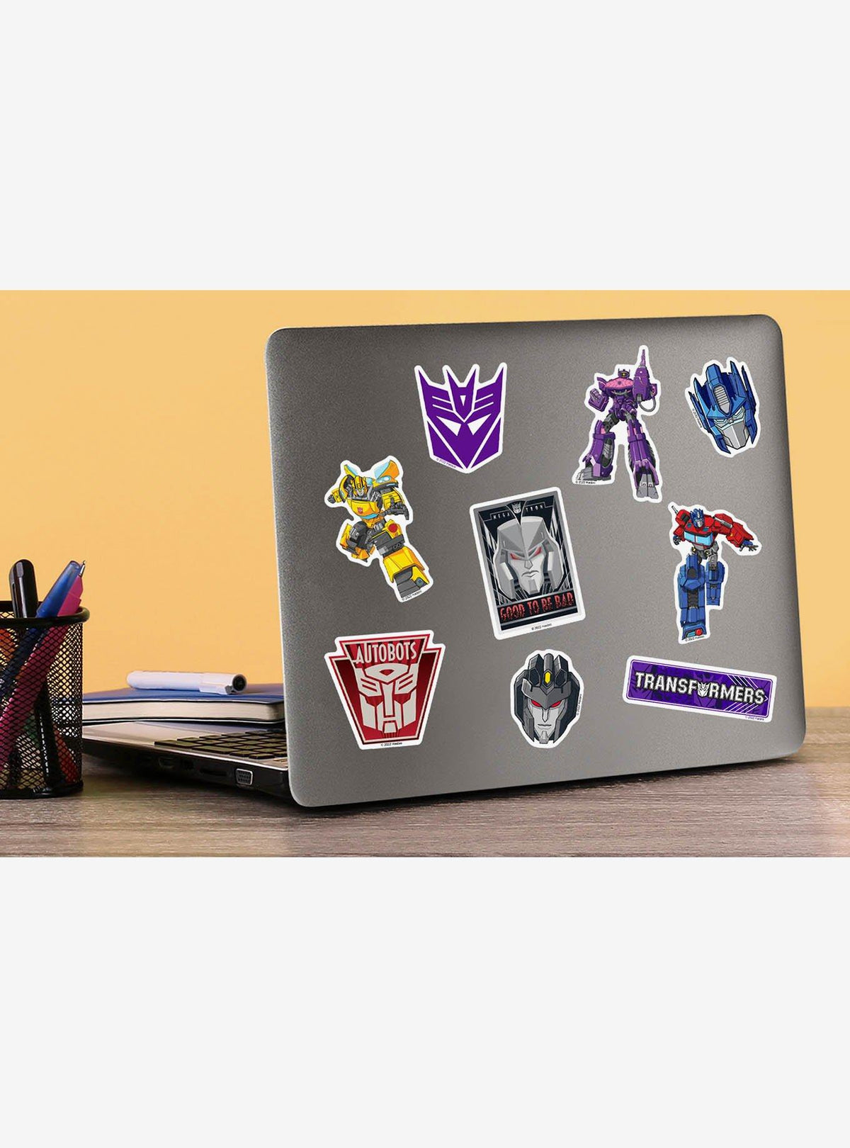 Pack surtido de 100 stickers de Transformers