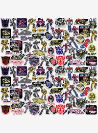 Pack de 100 stickers de vinilo Transformers One