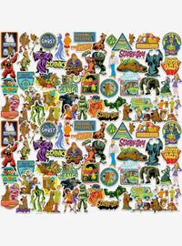 Scooby-Doo! Pack surtido de 100 stickers de vinilo