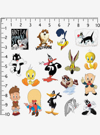 Looney Tunes: pack de 100 stickers de vinilo