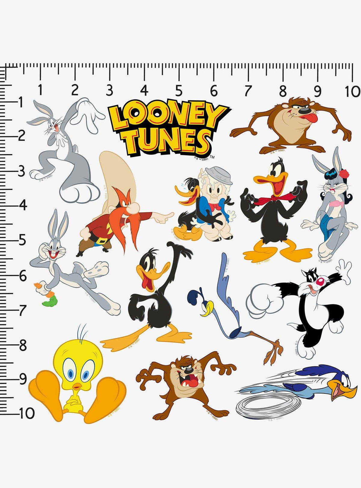 Looney Tunes: pack de 100 stickers de vinilo