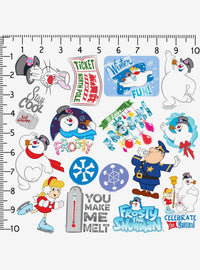 Frosty the Snowman: pack de 100 stickers de vinilo
