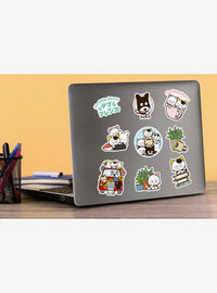 Pack de 100 stickers de vinilo Tama and Friends
