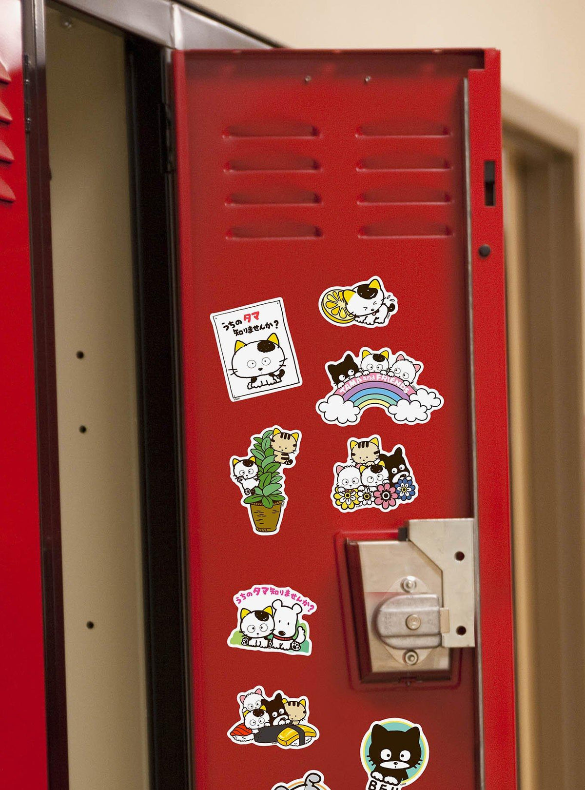 Pack de 100 stickers de vinilo Tama and Friends