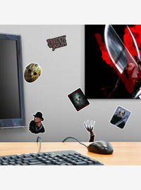 Pack de 100 stickers de Freddy vs. Jason