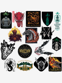 Pack de 100 stickers de vinilo House of the Dragon