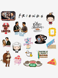 Pack de 100 stickers de Friends
