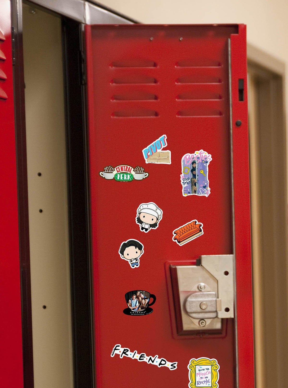 Pack de 100 stickers de Friends