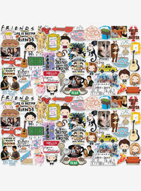 Pack de 100 stickers de Friends