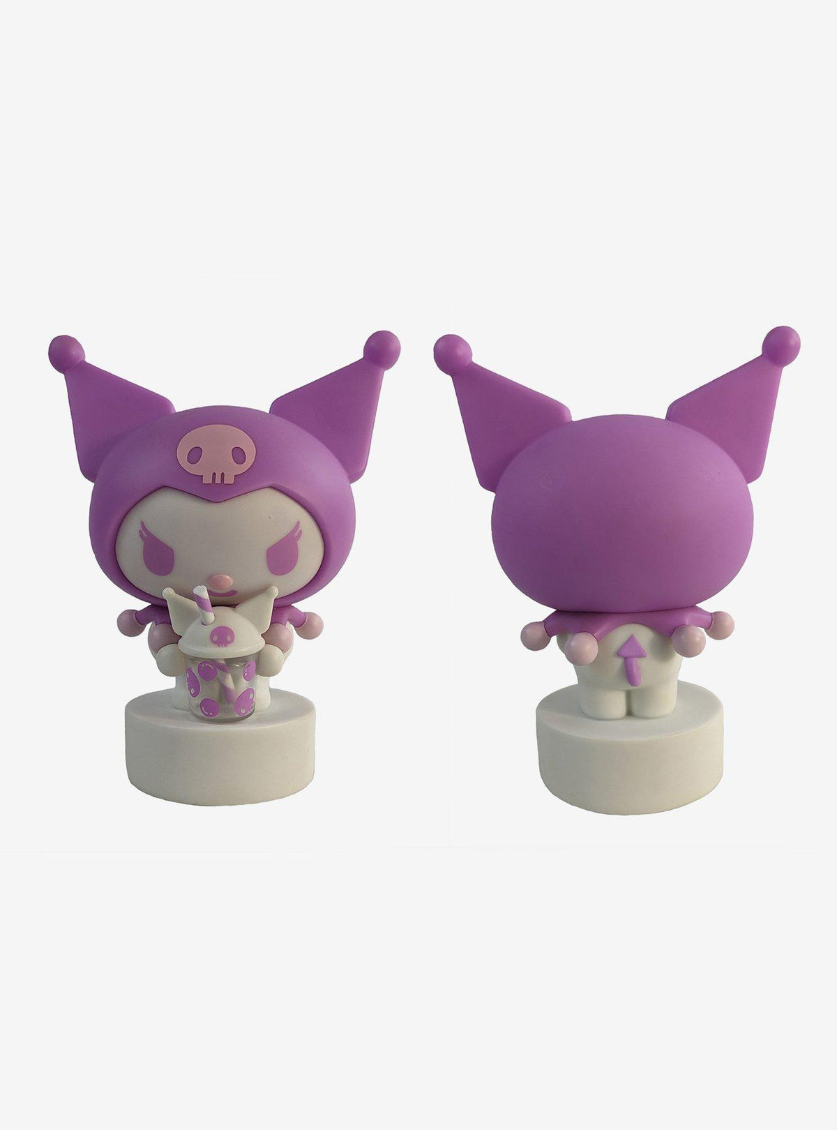 Luz ambiental de Kuromi con diseño de té boba