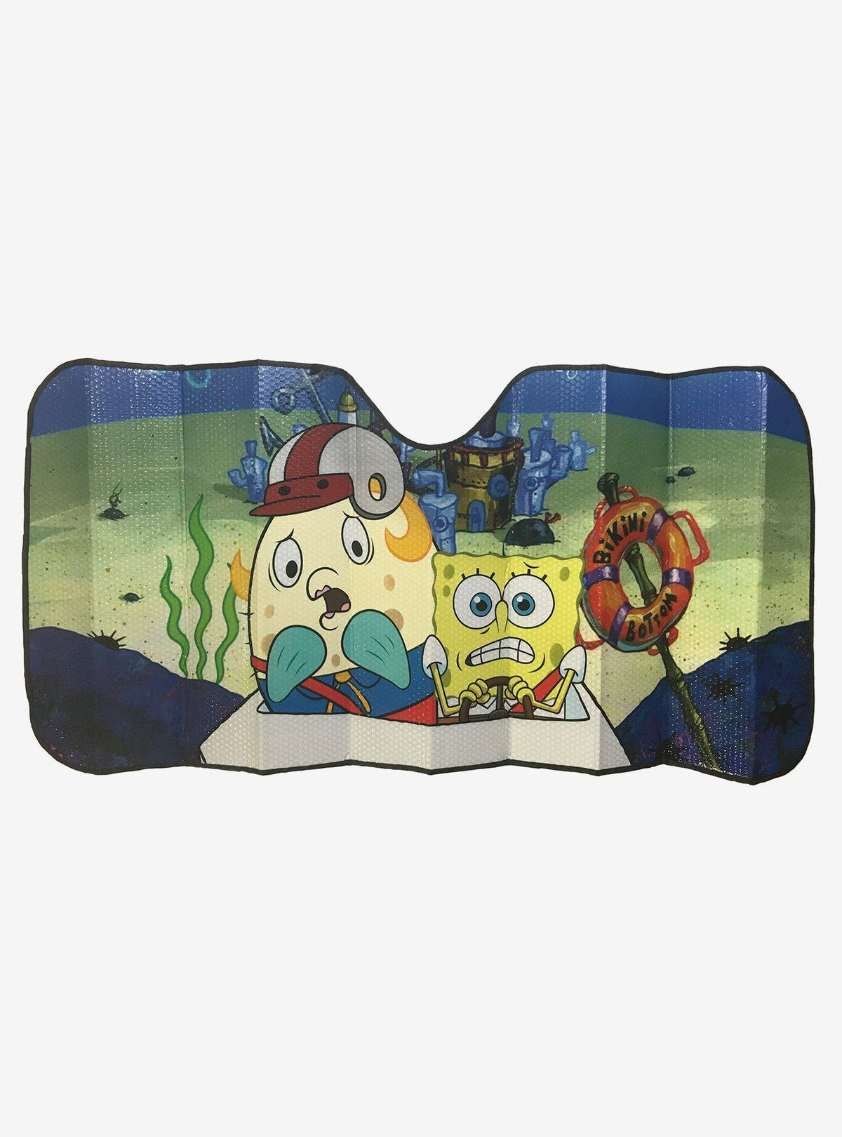 SpongeBob SquarePants y Mrs. Puff: parasol para auto
