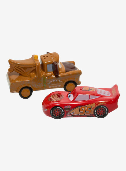 Set de saleros y pimenteros Cars Mater y Lightning McQueen