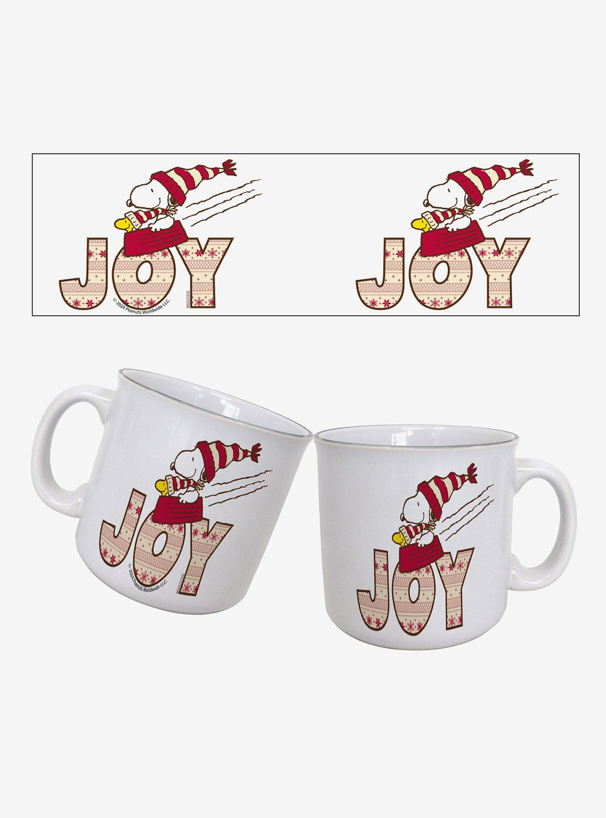 Taza camper Peanuts con Snoopy y Woodstock, 20 oz