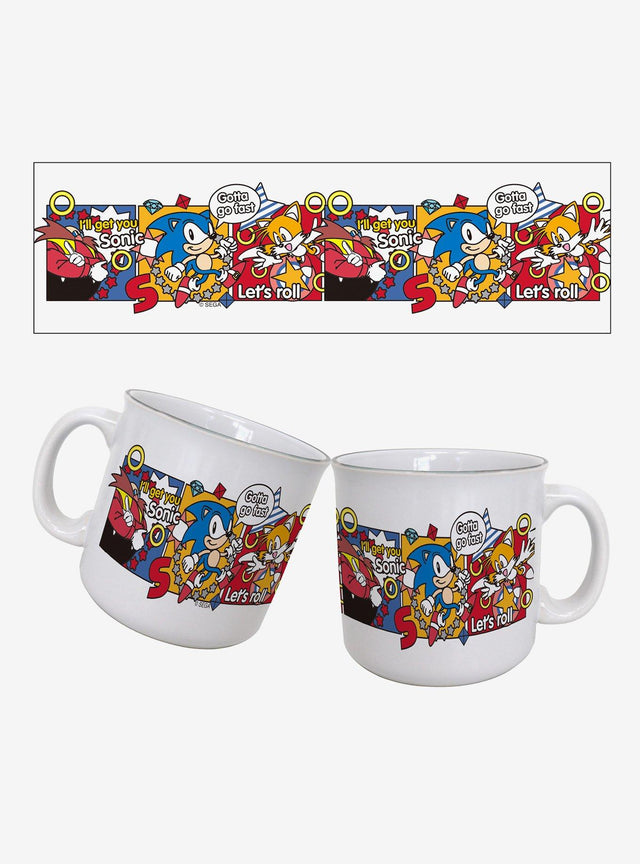 Tazón camper Sonic the Hedgehog 3 con Sonic y Eggman
