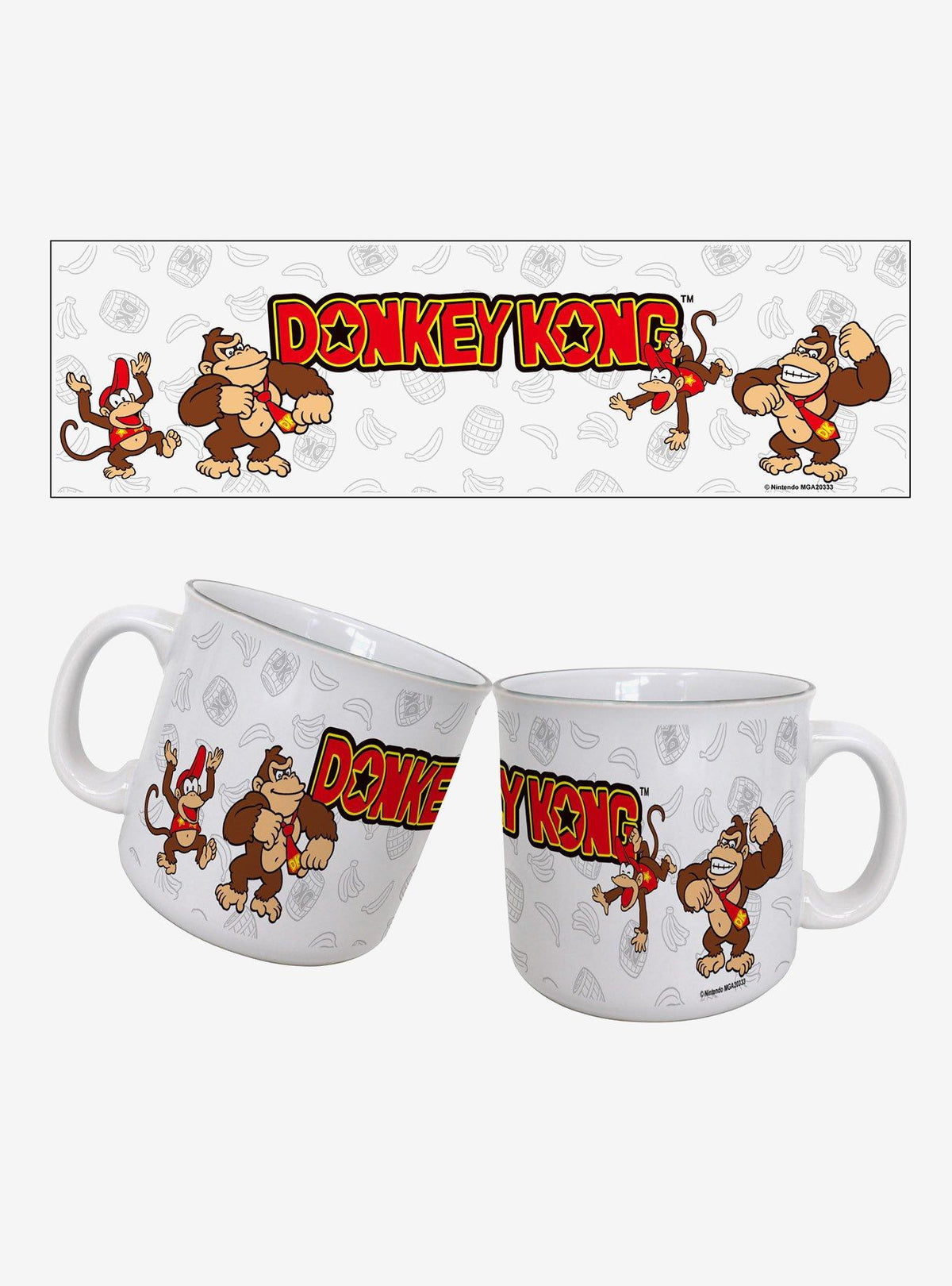 Taza estilo camping Donkey Kong de 20 oz