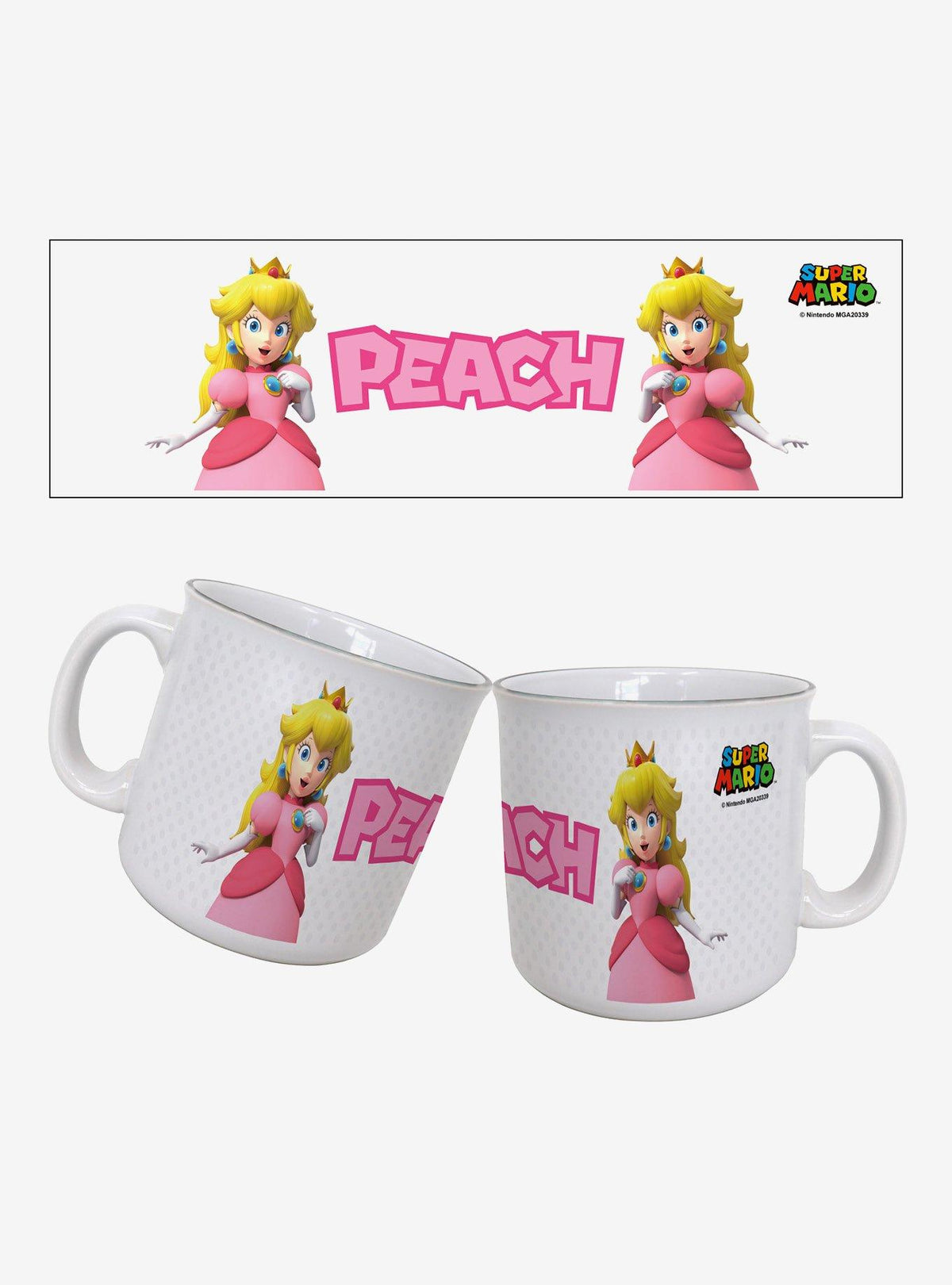 Tazón camper Super Mario: La princesa, 20 oz