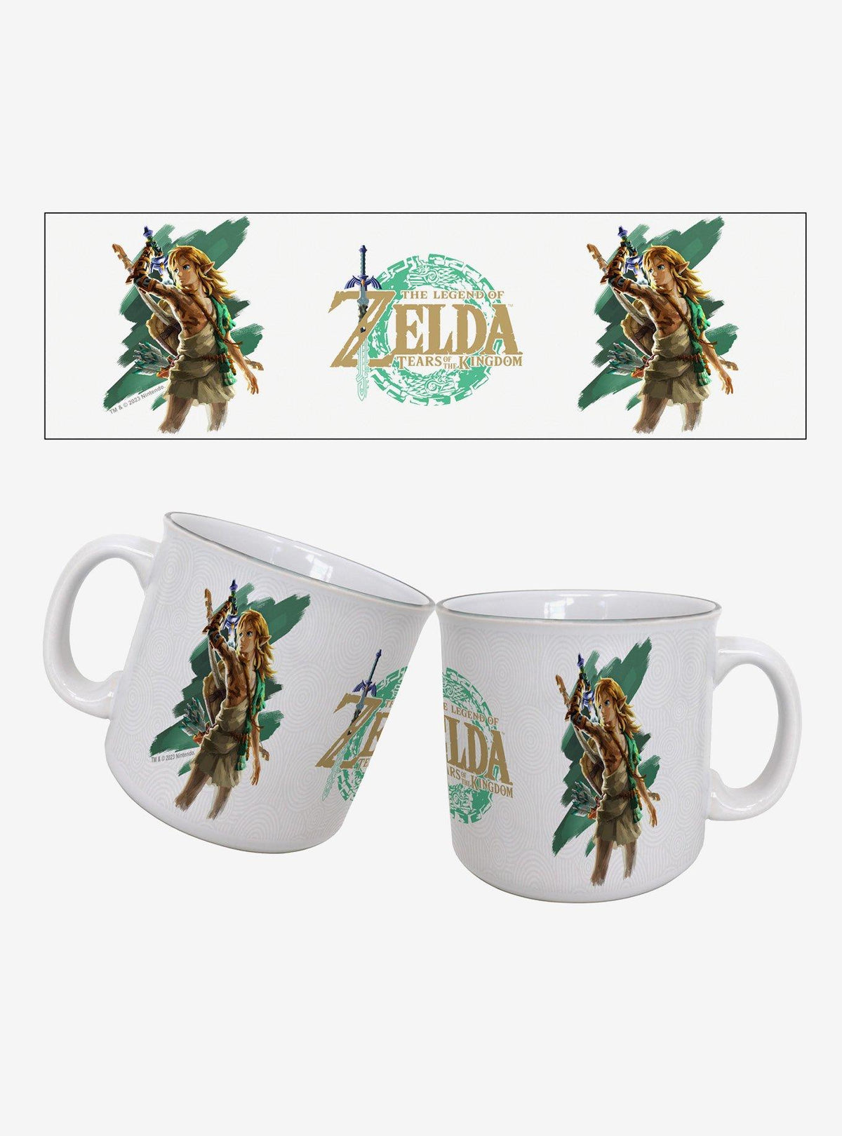 Taza camper Link Sword de The Legend of Zelda: Tears of the Kingdom