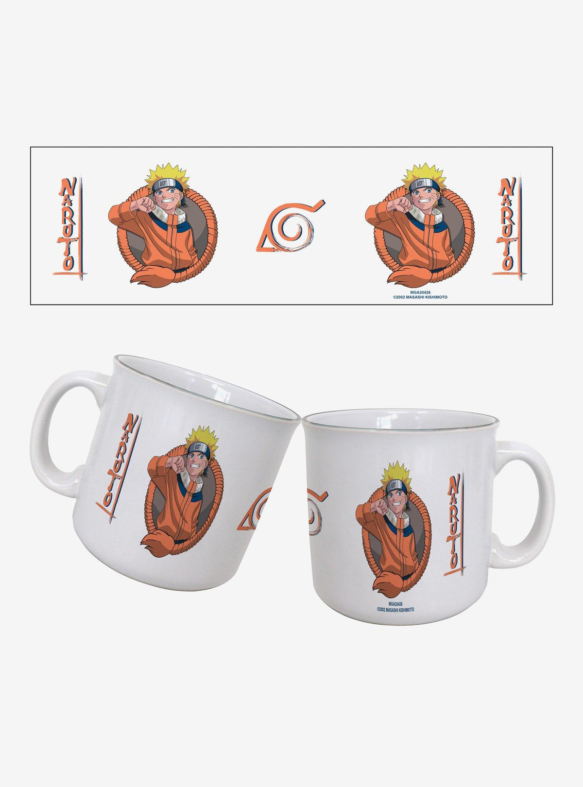 Naruto Shippuden: Tazón retrato clásico de Naruto 20 oz