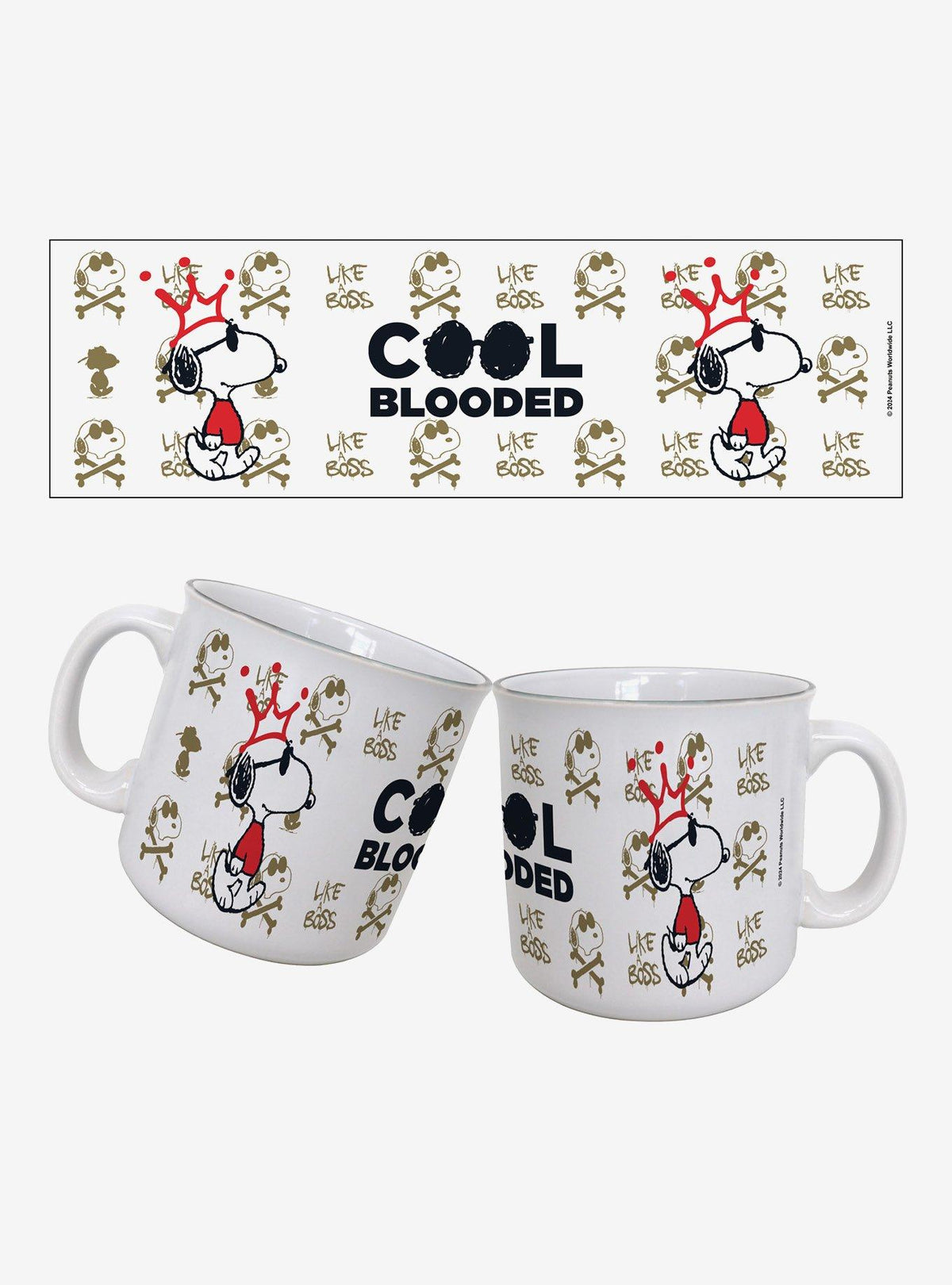 Taza Peanuts Cool Blooded de 591 ml