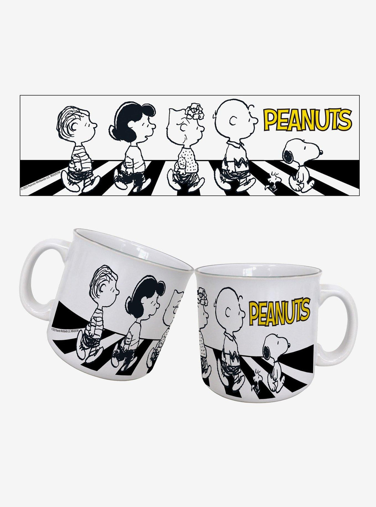Taza de camping Peanuts Paso Peatonal, 590 ml