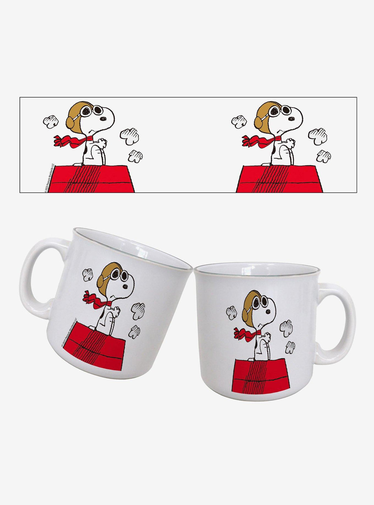 Tazón camper Peanuts: caseta del As Volador