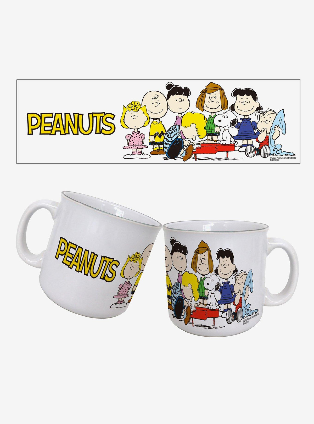 Tazón Peanuts: grupo al piano, 591 ml
