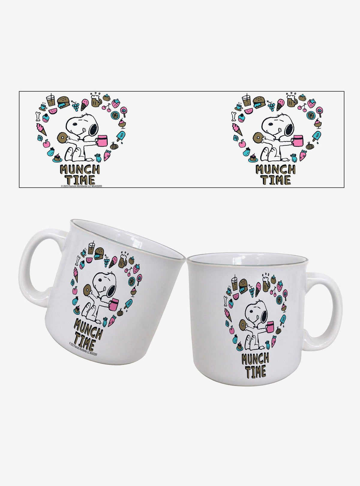 Taza Peanuts Munch Time 20 oz