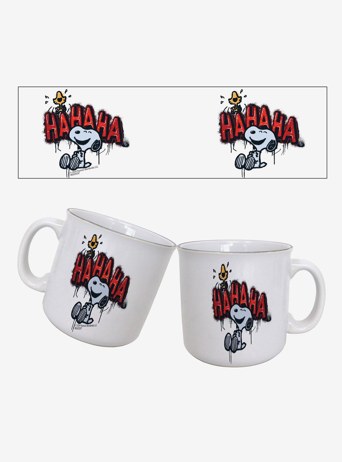 Taza de camping Peanuts Snoopy y Woodstock 20 oz