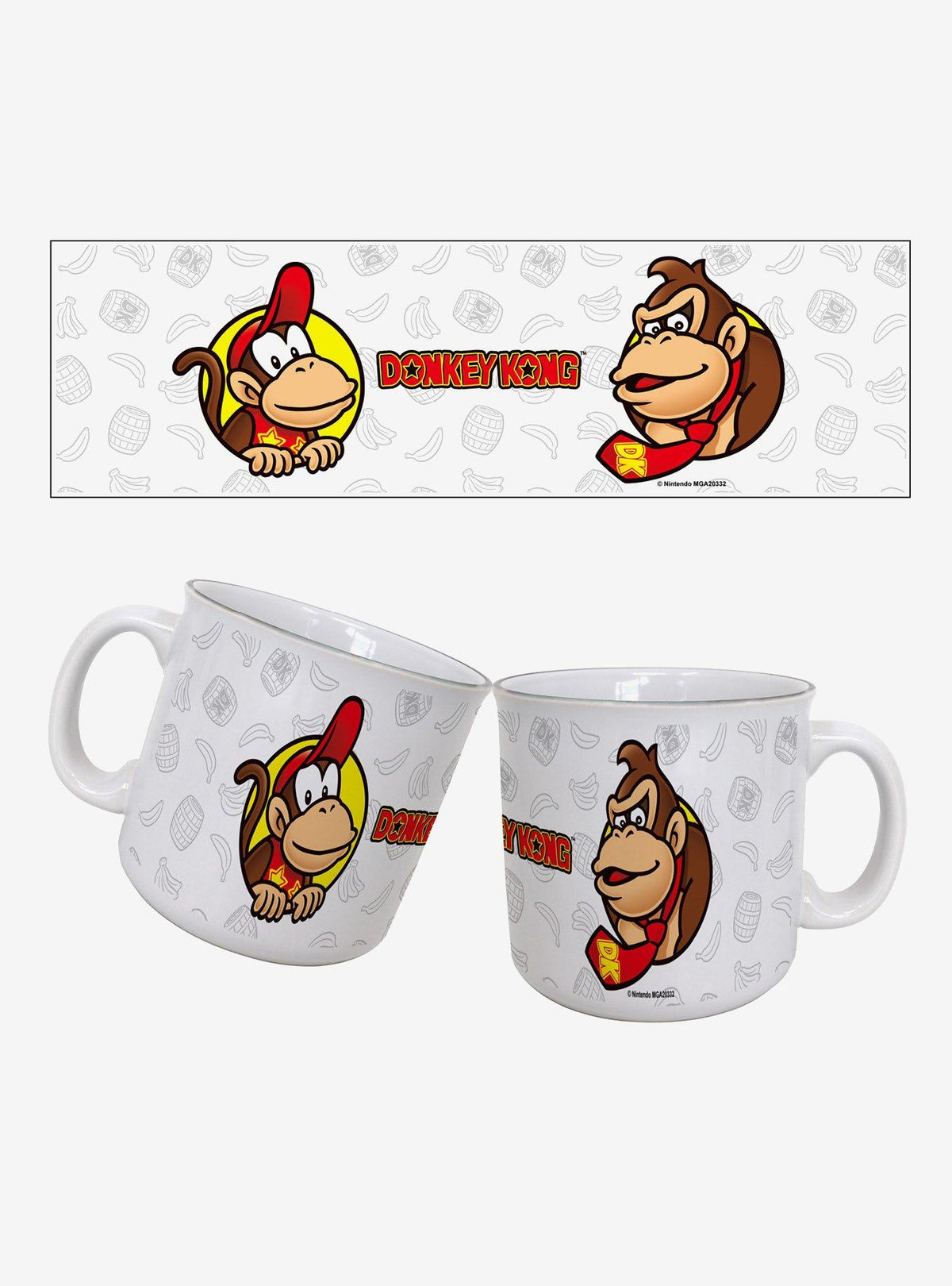 Taza camper Donkey Kong y Diddy Kong de 590 ml